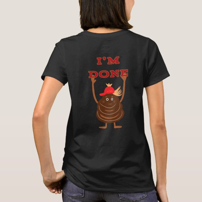 Camiseta Cagaço engraçado (Verso)