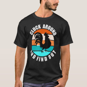 CAMISETA CAGUEJE E DESCUBRA AMANTE DE FRANGO AVICULTURA FA
