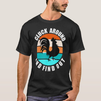 CAMISETA CAGUEJE E DESCUBRA AMANTE DE FRANGO AVICULTURA FA