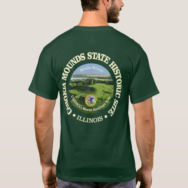 Camiseta Cahokia Mounds SHS (Verso)