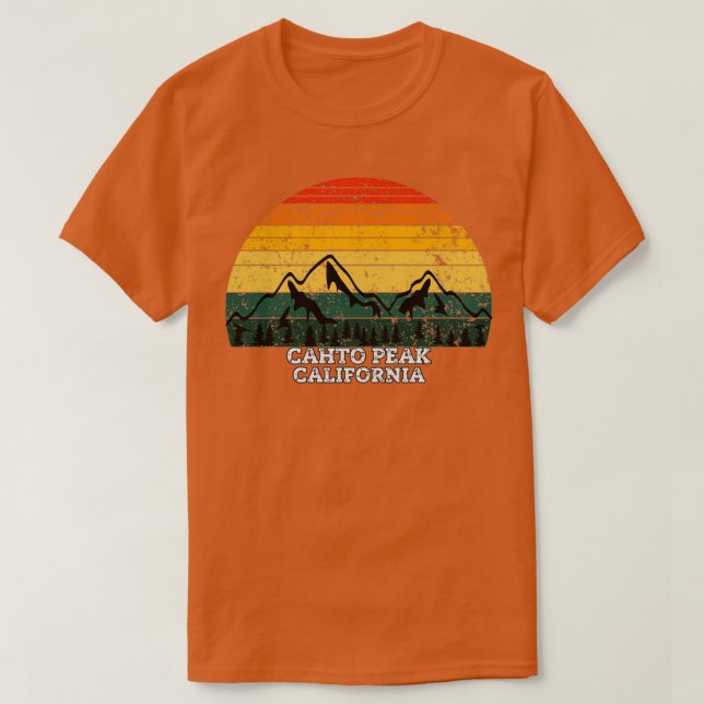 Camiseta Cahto Peak California (Frente do Design)
