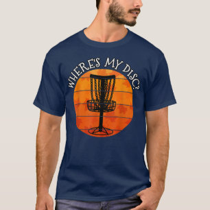 Camiseta Cai No Golfe De Disco, Onde Meu Disco, Golfer De D