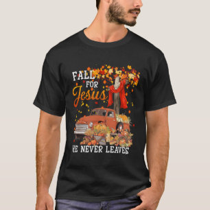 Camiseta Cai Por Jesus Que Ele Nunca Sai - Cruze Jesus Chri