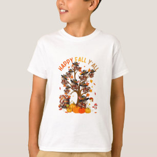 Camiseta Caiam Todos Os Burros Do Grupo Em Abóboras De Árvo
