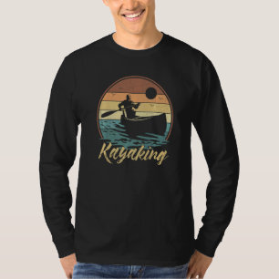 Camiseta Caiaque Caiaqueiro Paddle Passeio de Caiaque Pôr d