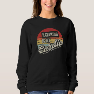 Camiseta Caiaque é meu cardio vintage retro caiaque