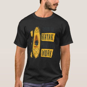 Camiseta Caiaque masculina Canoagem Pescador de caiaque Pes