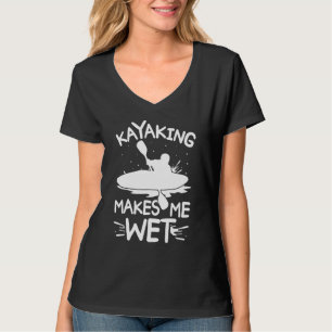 Camiseta Caiaque Me Deixa Molhado Caiaque Esportes Aquático