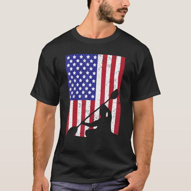 Camiseta Caiaque para homens mulheres Caiaque de pesca  3 (Frente)