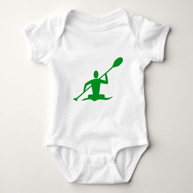 Camiseta Caiaque - Verde Grama (Frente)