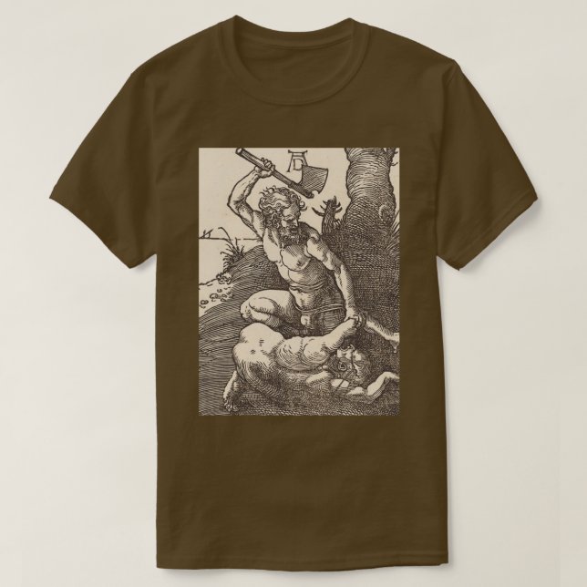 Camiseta Cain Killing Abel (Frente do Design)