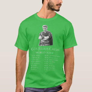 Camiseta Caio Júlio César Worldour SPQR História Romana Ant