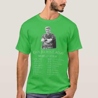 Camiseta Caio Júlio César Worldour SPQR História Romana Ant