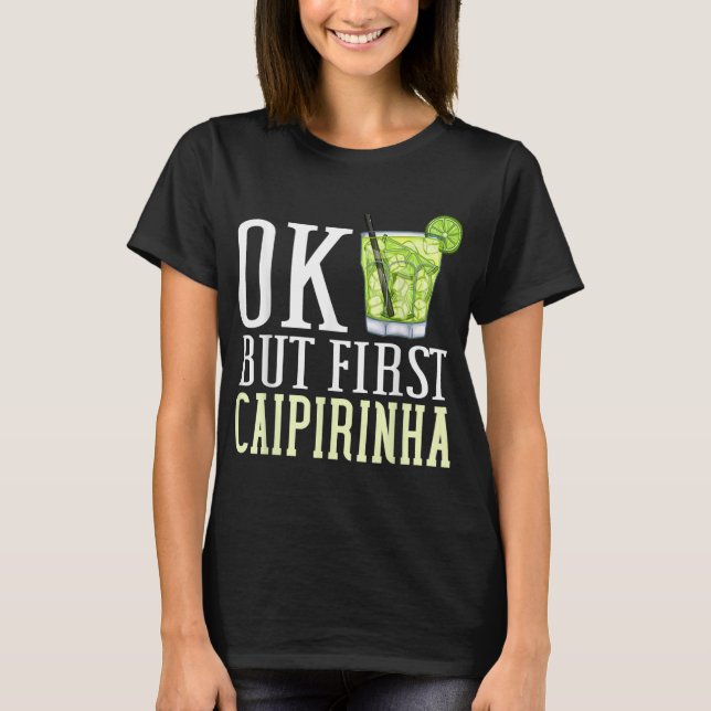 Camiseta Caipirinha Beba Cocô Brasil (Frente)
