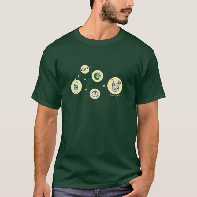 Camiseta Caipirinha drink, Brasil (Frente)