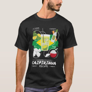 Camiseta Caipirinha Receita Eu Brasilien Caipirinha Cocktai