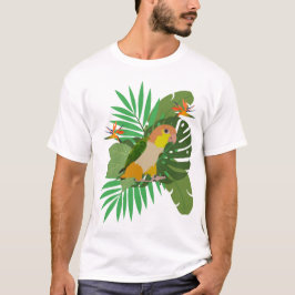 Camiseta Caique with leaves
