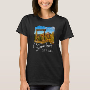 Camiseta Cair Em Primaveras De Steamboat No Colorado