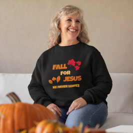 Camiseta Cair por Jesus - Ele nunca deixa a queda cristã