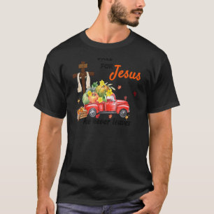 Camiseta Cair Por Jesus Ele Nunca Sai Do Outono Christian H