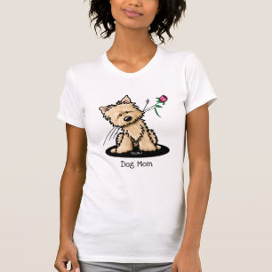 Camiseta Cairn Terrier Dog Mãe