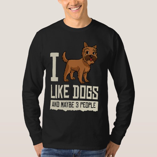 Camiseta Cairn Terrier Dog Puppies Owner Lover (Frente)