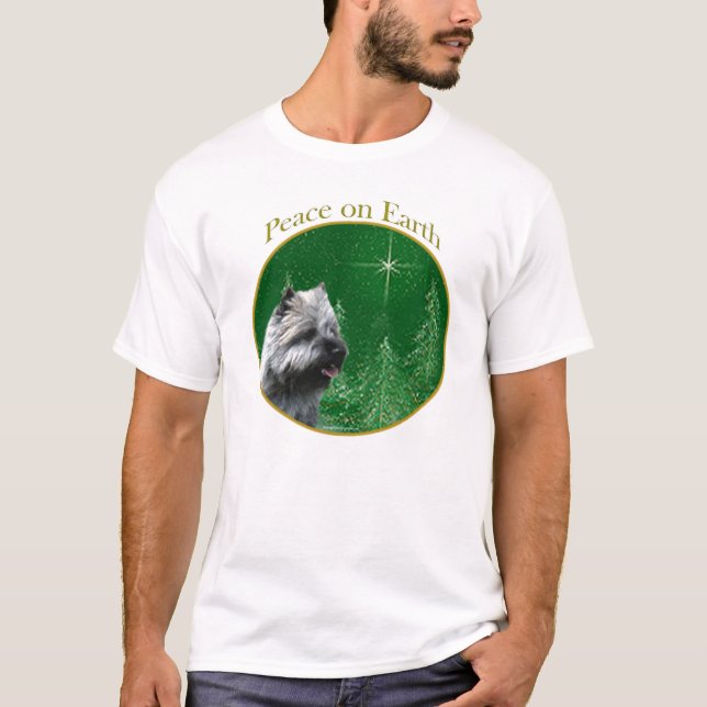 Camiseta Cairn Terrier Peace (Frente)