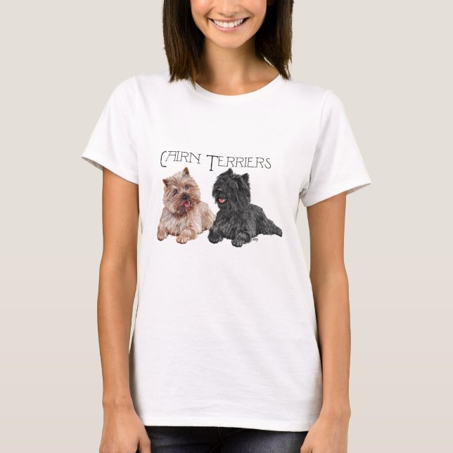 Camiseta Cairn Terriers (Frente)