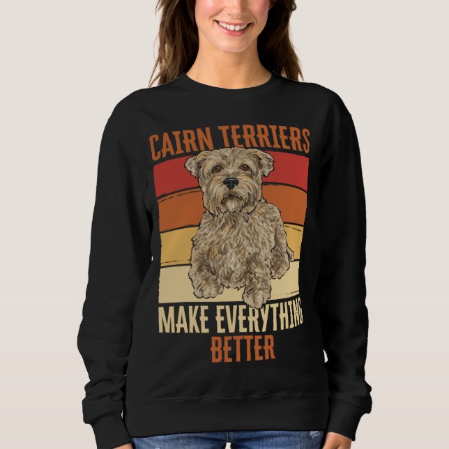 Camiseta Cairn Terriers Make Everything Better (Frente)