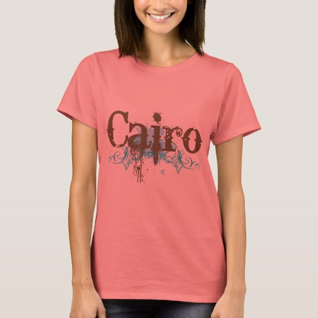 Camiseta Cairo do Egito (Frente)