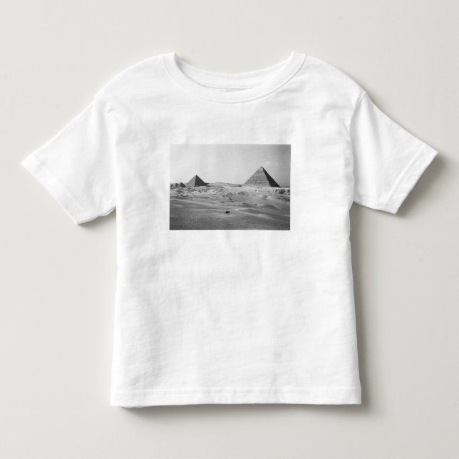 Camiseta Cairo Egito, Pirâmides de Gizé (Frente)
