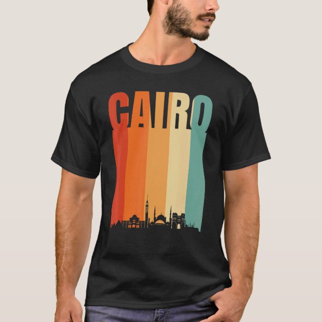 Camiseta Cairo Skyline (Frente)