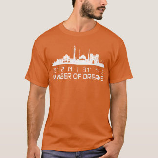 Camiseta Cairo Skyline Gps coordena o Egito