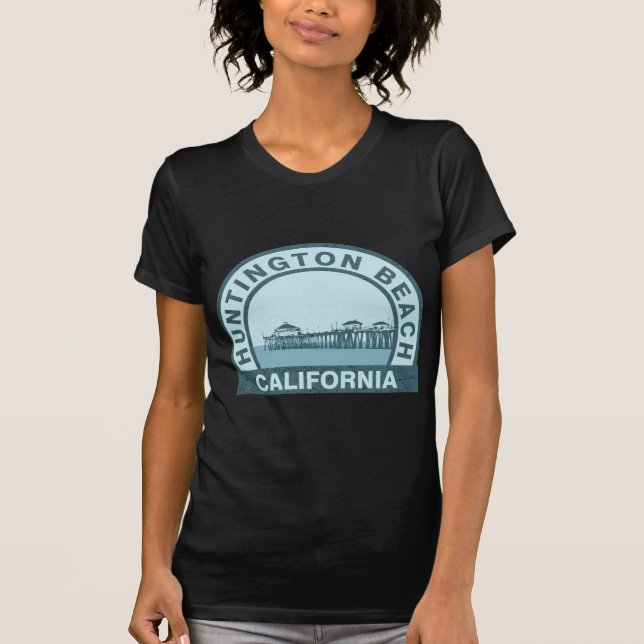 Camiseta Cais de Huntington Beach (Frente)