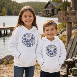 Camiseta Cais de pinheiros caprichosos do lago Deerwood