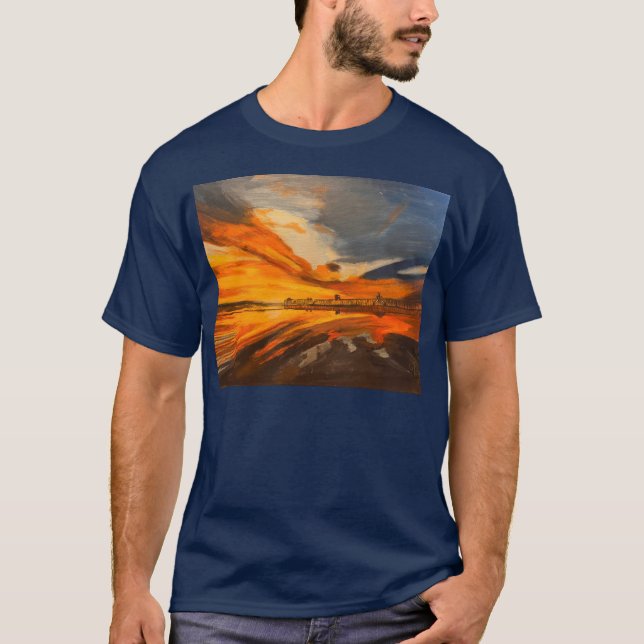 Camiseta Cais de Scripps, La Jolla (Frente)