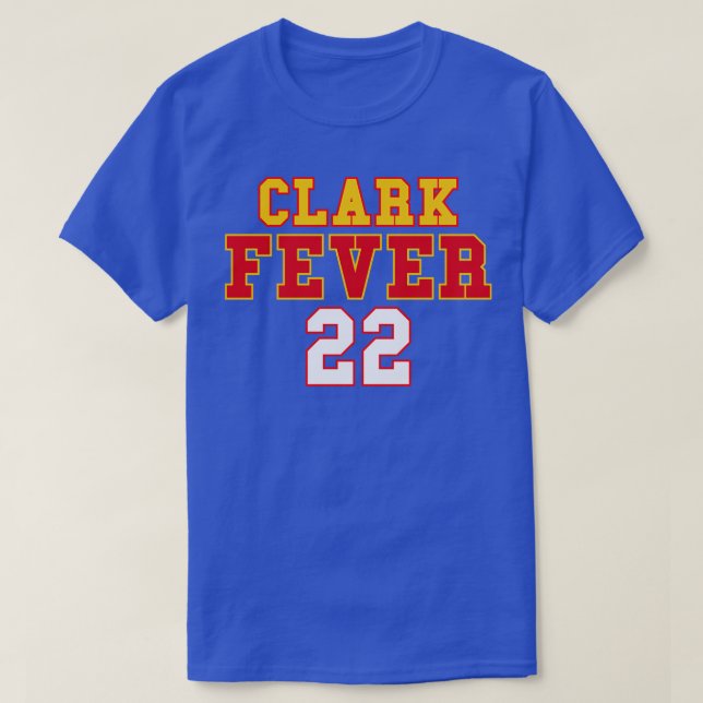 Camiseta Caitlin Fever 22 Esportes de Indiana (Frente do Design)