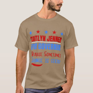 Camiseta caitlyn jenner para governador