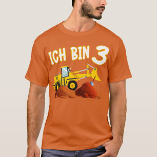 Camiseta Caixa 3 Bagger Kinder Geburtstag
