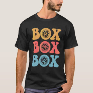 Camiseta Caixa Caixa Caixa Caixa Fórmula Carro Carro De Cor