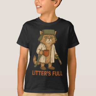 Camiseta Caixa Cheia Amantes de Gatos Engraçados Natal _1 