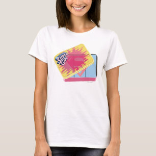 Camiseta Caixa da Supergirl