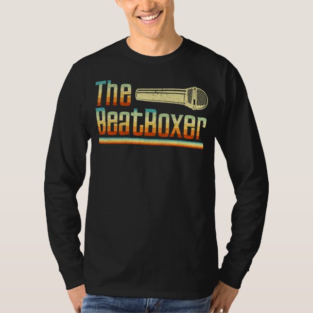Camiseta Caixa de Beatboxer Beatboxing Music Beat (Frente)