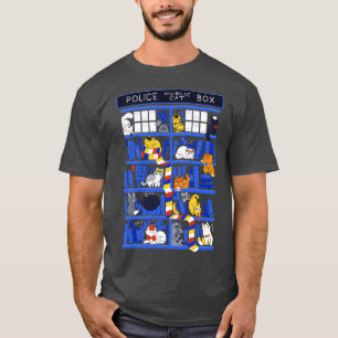 Camiseta Caixa de Biblioteca Quem