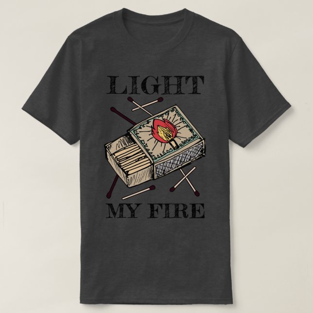 Camiseta Caixa de combinação de luz clássica (Frente do Design)