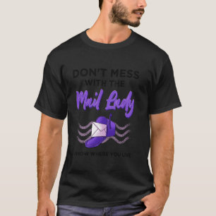 Camiseta Caixa de Correio Não Mestiça com o Escritório de P