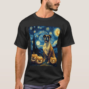Camiseta Caixa de Halloween Jack O Lantern Rosto de Abóbora