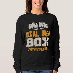 Camiseta Caixa de Homens Verdadeiros sem Luvas
