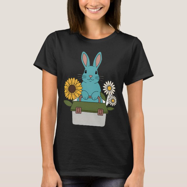 Camiseta Caixa de Iscas para Pesca do Coelho Presente (Frente)