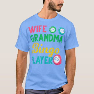 Camiseta Caixa de jogos da vovó Bingo Hobby Lotto